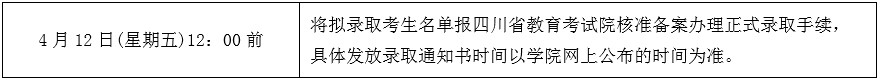 2019年四川護(hù)理職業(yè)學(xué)院單招時(shí)間安排