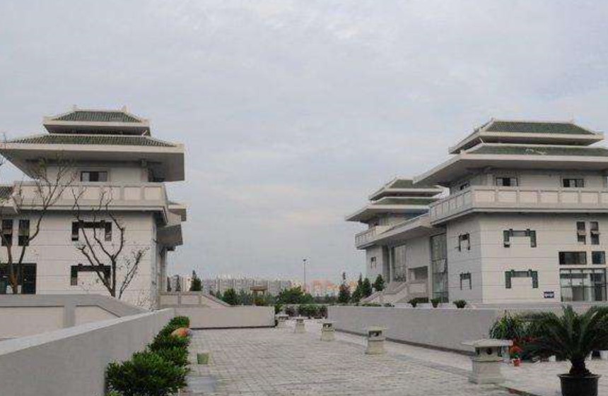 成都石室中學校園一角