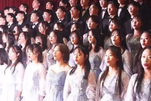 成都中專學校四川城市技師學院舉行合唱比賽