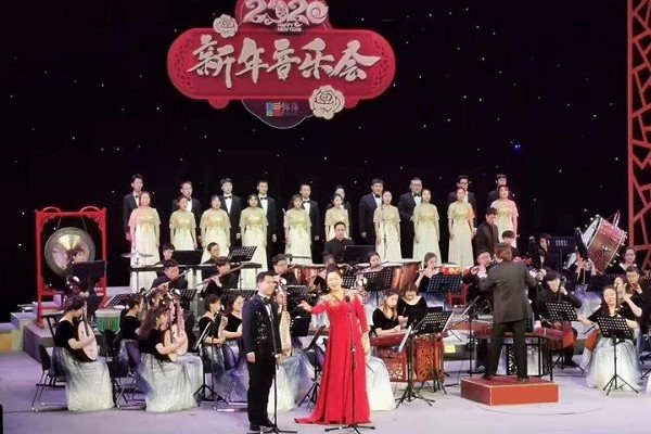 四川現(xiàn)代藝術(shù)學校參加2020年新年音樂會