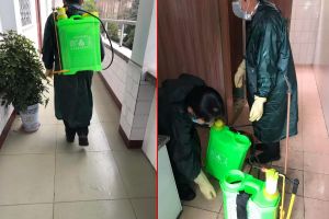 四川職業(yè)高中達州市職業(yè)高級中學清潔消殺