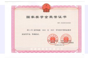 四川城市技師學院喜報|恭喜獲得國家獎學金