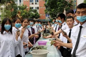 成都華商理工職業(yè)學(xué)校舉行迎端午實(shí)踐活動(dòng)